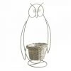 JARDIBRICODECO Corbeille Hibou En éclisse Et Métal 2 JARDIBRICODECO Corbeille Hibou En éclisse Et Métal -Petit rangement Soldes Magasin 55331925 1