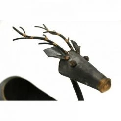 JARDIBRICODECO Corbeille En Métal Cerf -Petit rangement Soldes Magasin 55331934 2