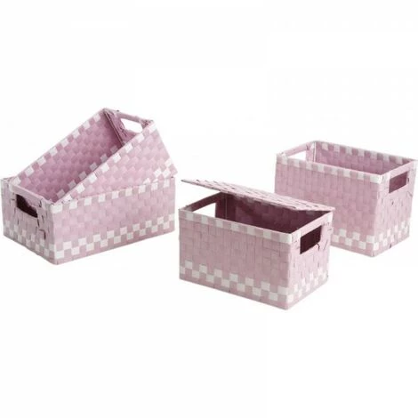 JARDIBRICODECO Corbeilles De Rangement En Polypropylène 4 JARDIBRICODECO Corbeilles De Rangement En Polypropylène – Image 2