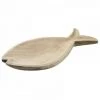 JARDIBRICODECO Corbeille Poisson En Paulownia -Petit rangement Soldes Magasin 55332069 1