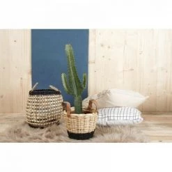 JARDIBRICODECO Corbeilles En Jonc Ajouré 7 JARDIBRICODECO Corbeilles En Jonc Ajouré -Petit rangement Soldes Magasin 55332074 3