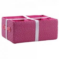 JARDIBRICODECO Corbeilles De Rangement En Paille Synthétique 11 JARDIBRICODECO Corbeilles De Rangement En Paille Synthétique -Petit rangement Soldes Magasin 55332247 5