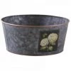 JARDIBRICODECO Corbeille Ronde En Métal Hortensia 1 JARDIBRICODECO Corbeille Ronde En Métal Hortensia -Petit rangement Soldes Magasin 55333732 1