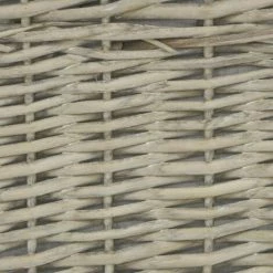 JARDIBRICODECO Malles Et Corbeilles En éclisse Grise -Petit rangement Soldes Magasin 55334033 3