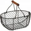 JARDIBRICODECO Panier En Grillage Vieilli 2 JARDIBRICODECO Panier En Grillage Vieilli -Petit rangement Soldes Magasin 55334722 1
