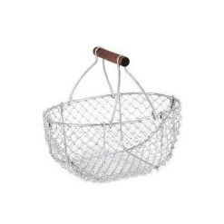 JARDIBRICODECO Panier En Grillage Acier