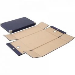 JARDIBRICODECO Boite Pliable En Carton Bleu -Petit rangement Soldes Magasin 55335500 5