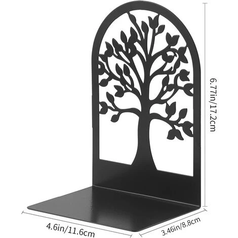 TINOR Serre-Livre En Métal Pour Livres, MSDADA Anti-Rayures Porte-Livres Pour Bureau, Ecole Et Maison, Séparateurs De Livres, CD, Porte-Dossier Pour Bureaux(3 Paires) 7 TINOR Serre-Livre En Métal Pour Livres, MSDADA Anti-Rayures Porte-Livres Pour Bureau, Ecole Et Maison, Séparateurs De Livres, CD, Porte-Dossier Pour Bureaux(3 Paires) – Image 5