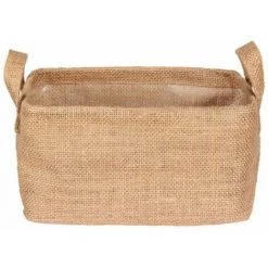 WENKO® WENKO Panier De Rangement Juna M, Corbeille Décorative Pour Le Rangement Ordonné D'accessoires Comme P.ex. Des Vêtements, équipé De Deux Poignées, Matériau Extérieur 100 % Jute, 24 X 17 X 17 Cm, Brun 10 WENKO® WENKO Panier De Rangement Juna M, Corbeille Décorative Pour Le Rangement Ordonné D'accessoires Comme P.ex. Des Vêtements, équipé De Deux Poignées, Matériau Extérieur 100 % Jute, 24 X 17 X 17 Cm, Brun -Petit rangement Soldes Magasin 55427607 4