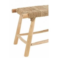 DANSMAMAISON Set De 4 Paniers + Couvercle Jacinthe D'Eau Naturel - L 48 X L 48 X H 61 Cm - Naturel -Petit rangement Soldes Magasin 55482878 4