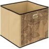 ATMOSPHERA, CRÉATEUR D'INTÉRIEUR Panier De Rangement 31x31 Blackflora - Beige