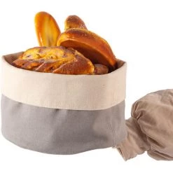 ILOVEMILAN Sac à Pain,Corbeille à Pain Ronde,Corbeille A Pain,Panier Pain, -Petit rangement Soldes Magasin 56119193 3