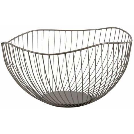 PRESENT TIME Grande Corbeille à Fruits Wave - Diamètre 25,5cm Hauteur 14 Cm 3 PRESENT TIME Grande Corbeille à Fruits Wave - Diamètre 25,5cm Hauteur 14 Cm