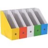 LTS FAFA Porte Revues Dossiers Bureau, 5 Pièces Porte Revues En Carton, Porte Revues En Papier Kraft, Porte Revues, Pour Stockage Fichiers Fournitures Bureau Papeterie à Domicile Bureau Dortoir Scolaire -Petit rangement Soldes Magasin 56405932 1