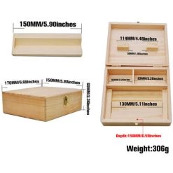 MACARON Boite Rangement En Bois Ensemble De Cigarettes En Pin Console De Fabricant De Cigarettes Plateau De Cigarettes Boîte De Rangement à Double Planche LO-Ron 11 MACARON Boite Rangement En Bois Ensemble De Cigarettes En Pin Console De Fabricant De Cigarettes Plateau De Cigarettes Boîte De Rangement à Double Planche LO-Ron -Petit rangement Soldes Magasin 56570559 5