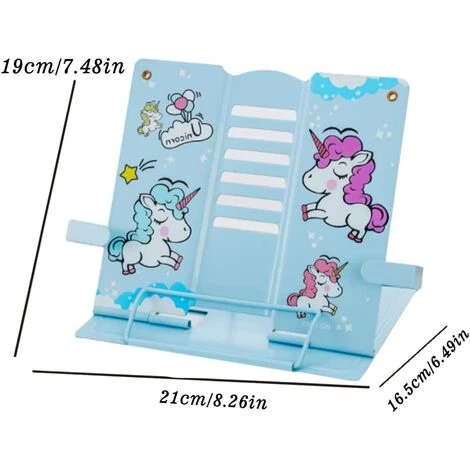 LTS FAFA Support De Lecture En Métal, Support De Livre Pour Enfants Support De Livre De Cuisine En Métal Pliable | Lire | Inclinaison Réglable 4 LTS FAFA Support De Lecture En Métal, Support De Livre Pour Enfants Support De Livre De Cuisine En Métal Pliable | Lire | Inclinaison Réglable – Image 2