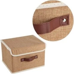 FLYME Organisateur De Tissu Pliable, Parfait Pour Garder Votre Maison Bien Rangée Et Ranger Vos Vêtements -Petit rangement Soldes Magasin 56741582 4