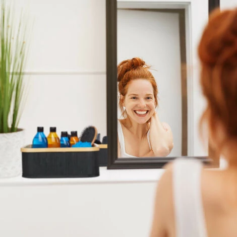 Relaxdays Panier De Rangement En Bambou Et Tissu, Lot De 3, Corbeilles Salle De Bain, 2 Tailles Différentes, Noir/nature 6 Relaxdays Panier De Rangement En Bambou Et Tissu, Lot De 3, Corbeilles Salle De Bain, 2 Tailles Différentes, Noir/nature – Image 4