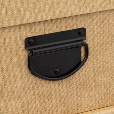 FIVE SIMPLY SMART Lot De 4 Boîtes De Rangement "Jute" 39cm Naturel 4 FIVE SIMPLY SMART Lot De 4 Boîtes De Rangement "Jute" 39cm Naturel – Image 2