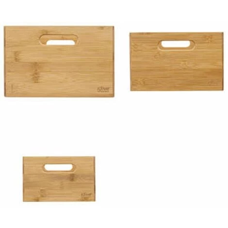 FIVE SIMPLY SMART Lot De 3 Paniers Déco "Bambou" 36cm Naturel 7 FIVE SIMPLY SMART Lot De 3 Paniers Déco "Bambou" 36cm Naturel – Image 5