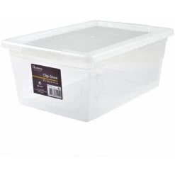 Paris Prix - Boîte De Rangement "clip Store" 4l Transparent -Petit rangement Soldes Magasin 57077343 2