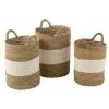 Paris Prix - Lot De 3 Paniers De Rangement "zostère" 50cm Naturel -Petit rangement Soldes Magasin 57078690 1