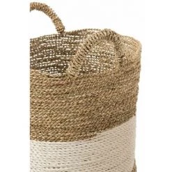 Paris Prix - Lot De 3 Paniers De Rangement "zostère" 50cm Naturel -Petit rangement Soldes Magasin 57078690 4