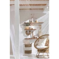 Paris Prix - Lot De 3 Paniers De Rangement "zostère" 50cm Naturel -Petit rangement Soldes Magasin 57078690 5