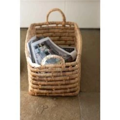 Paris Prix - Lot De 3 Paniers Déco "ouverts" 46cm Naturel 7 Paris Prix - Lot De 3 Paniers Déco "ouverts" 46cm Naturel -Petit rangement Soldes Magasin 57079961 3