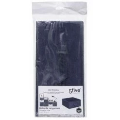 FIVE SIMPLY SMART Boîte De Rangement Velours "Mix N Modul" 31x31cm Bleu Marine -Petit rangement Soldes Magasin 57080539 3