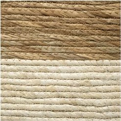 FI-VE Five - Boîte De Rangement Tressée Bicolore 31 X 15 Cm - Tressée Bicol -Petit rangement Soldes Magasin 57121188 2