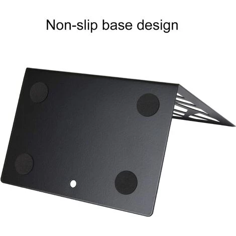 TINOR Lot De 6 Serres Livres En Métal, Lourds Cale Livre, Anti-Rayures Et Antidérapant Presse Livre Noir Pour Enfant, Bureau, Salon Et Salle D'étude, École, Librairie Et Bibliothèque(17×12 CM) 6 TINOR Lot De 6 Serres Livres En Métal, Lourds Cale Livre, Anti-Rayures Et Antidérapant Presse Livre Noir Pour Enfant, Bureau, Salon Et Salle D'étude, École, Librairie Et Bibliothèque(17×12 CM) – Image 4