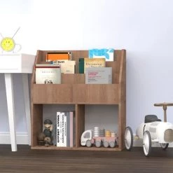 TRUE DEAL Porte-revue Pour Enfants Chêne Sonoma 71x30x78,5 Cm Aggloméré