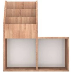 TRUE DEAL Porte-revue Pour Enfants Chêne Sonoma 71x30x78,5 Cm Aggloméré -Petit rangement Soldes Magasin 57836280 5
