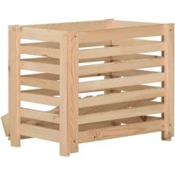 INLIFE Boîte à Pommes De Terre 60x40x50 Cm Bois De Pin Solide 11 INLIFE Boîte à Pommes De Terre 60x40x50 Cm Bois De Pin Solide -Petit rangement Soldes Magasin 57884303 5