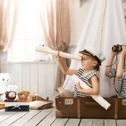 Relaxdays Panier De Rangement En Bambou Et Tissu, Lot De 3, Corbeilles Salle De Bain, 3 Tailles Différentes, Noir-crème -Petit rangement Soldes Magasin 58121289 4