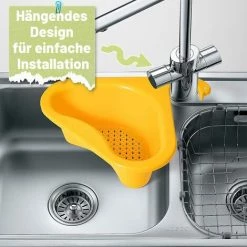 OUSUDELA 4PCS Panier De Filtre Triangulaire,Panier D'évier En Forme De Cygne,Étagère De Vidange D'évier Triangulaire,Évier à Panier De Vidange Polyvalent,Panier Triangulaire Pour évier De Cuisine -Petit rangement Soldes Magasin 58159782 4