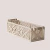 Panier De Rangement En Macramé Farid SKLUM Coton - ↑8 Cm -Petit rangement Soldes Magasin 58223097 1