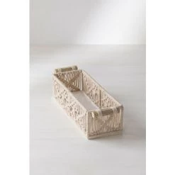 Panier De Rangement En Macramé Farid SKLUM Coton - ↑8 Cm -Petit rangement Soldes Magasin 58223097 4