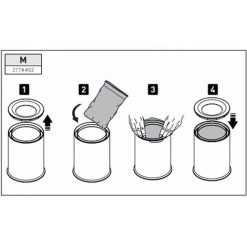 Corbeille De Salle De Bain à Poser Au Sol En Inox Peint De La Collection 'Architecte S+' Par Cosmic - Noir Satiné -Petit rangement Soldes Magasin 58236093 2