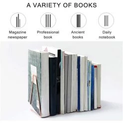 LTS FAFA Porte-documents Triangulaire Réglable à 11 Treillis Pour Livres, Magazines, Journaux En Métal, Organiseur De Bureau, Organiseur De Bureau Pour Disque Vinyle (or Rose) -Petit rangement Soldes Magasin 58255237 4