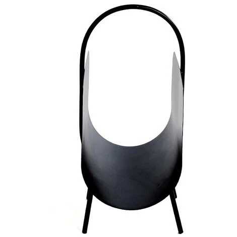 Porte Revues En Métal Laqué Noir - Longueur 37 X Hauteur 47 X Profondeur 22 Cm -PEGANE- 4 Porte Revues En Métal Laqué Noir - Longueur 37 X Hauteur 47 X Profondeur 22 Cm -PEGANE- – Image 2