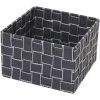 DéCOSHOP26 Panier De Stockage Panier Décoration Rangement Accessoires Salle De Bain Maquillage 12x19x19cm Gris Foncé - Or -Petit rangement Soldes Magasin 58493143 1