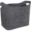 DéCOSHOP26 Panier De Rangement Corbeille Piable En Feutre 40L Gris Foncé - Or -Petit rangement Soldes Magasin 58493145 1