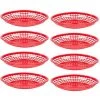 Ensoleillé 32pcs Paniers De Restauration Rapide Paniers De Rangement Parfaits Pour Les Frites, Les Hamburgers, Les Sandwichs