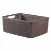 CURVER Paniere En Jute - Rectangulaire M - 12 L - 100% Recyclé -Petit rangement Soldes Magasin 58667387 1