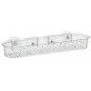 INSTANT D'O Panier De Douche Ventouse "Galet" 37cm Transparent -Petit rangement Soldes Magasin 58675854 1