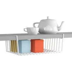 PERLE RARE Panier Suspendu, Panier De Rangement Pour Garde-robe -Petit rangement Soldes Magasin 59007213 3