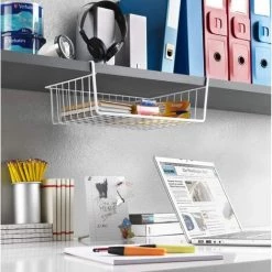 PERLE RARE Panier Suspendu, Panier De Rangement Pour Garde-robe -Petit rangement Soldes Magasin 59007213 4