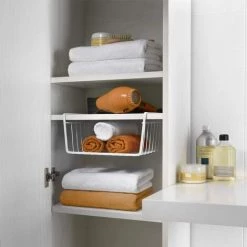 PERLE RARE Panier Suspendu, Panier De Rangement Pour Garde-robe -Petit rangement Soldes Magasin 59007213 5